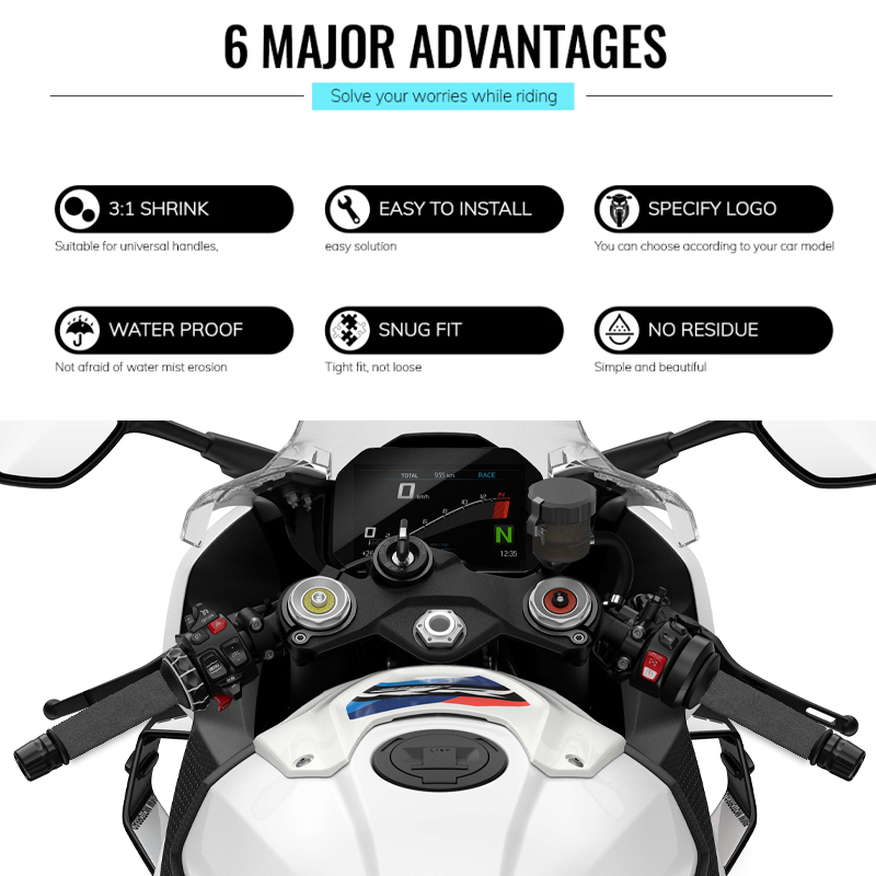 Motosiklet isı Shrink gidon ka - Handlebar Grip Heated incelemesi ve fiyatı
